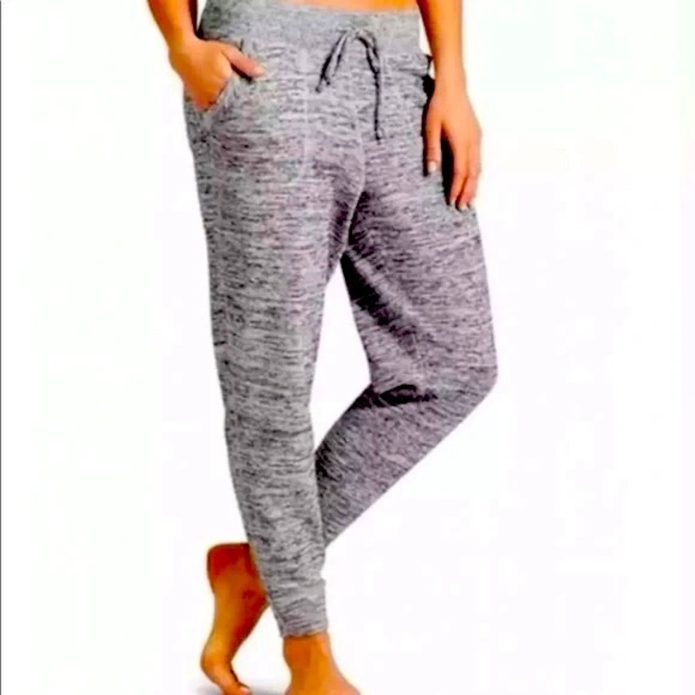 Athleta Tech Techie Joggers Sweatpants Marbled Large - Picture 3 of 16